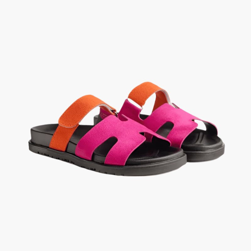 Giselle Sandalen - Orange / Rosa