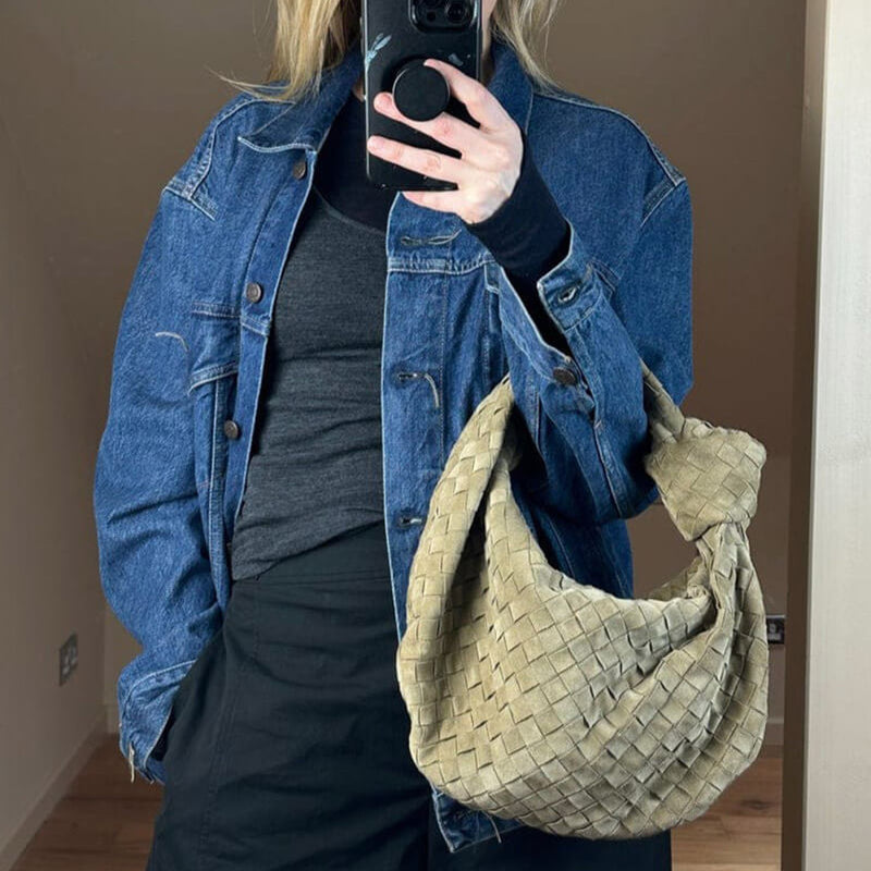 Emma Woven Handtasche